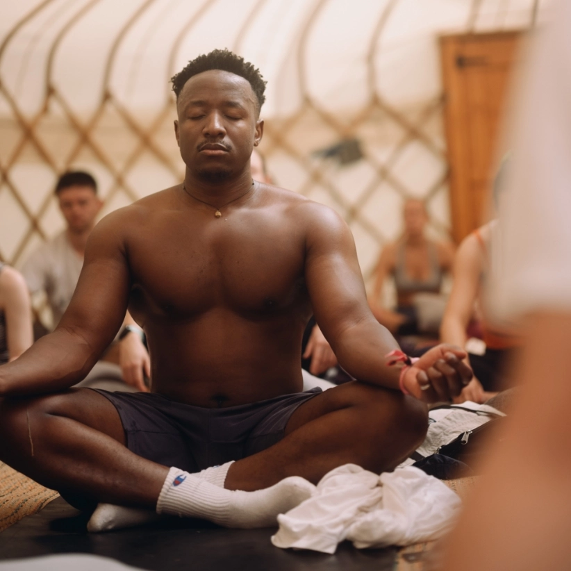 Relaxation at Lost Village festival