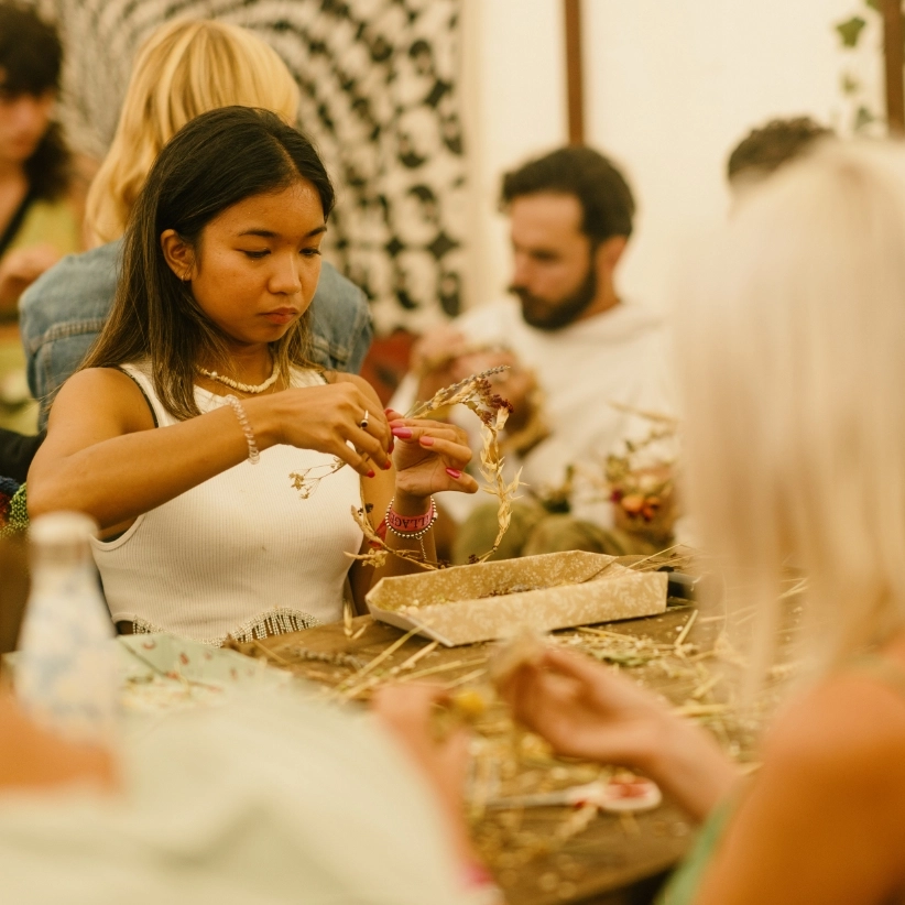 Creative workshops at Lost Village festival